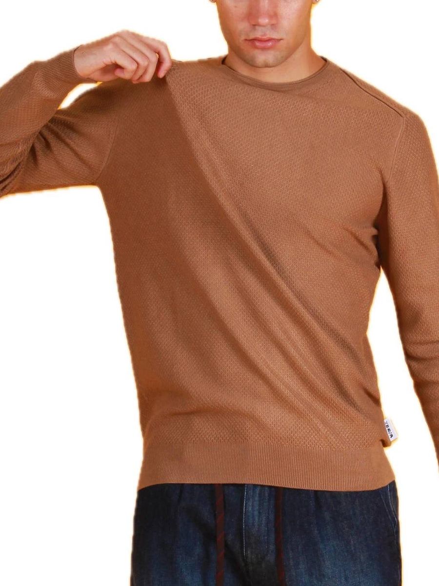 Crew neck - Honey/Mud