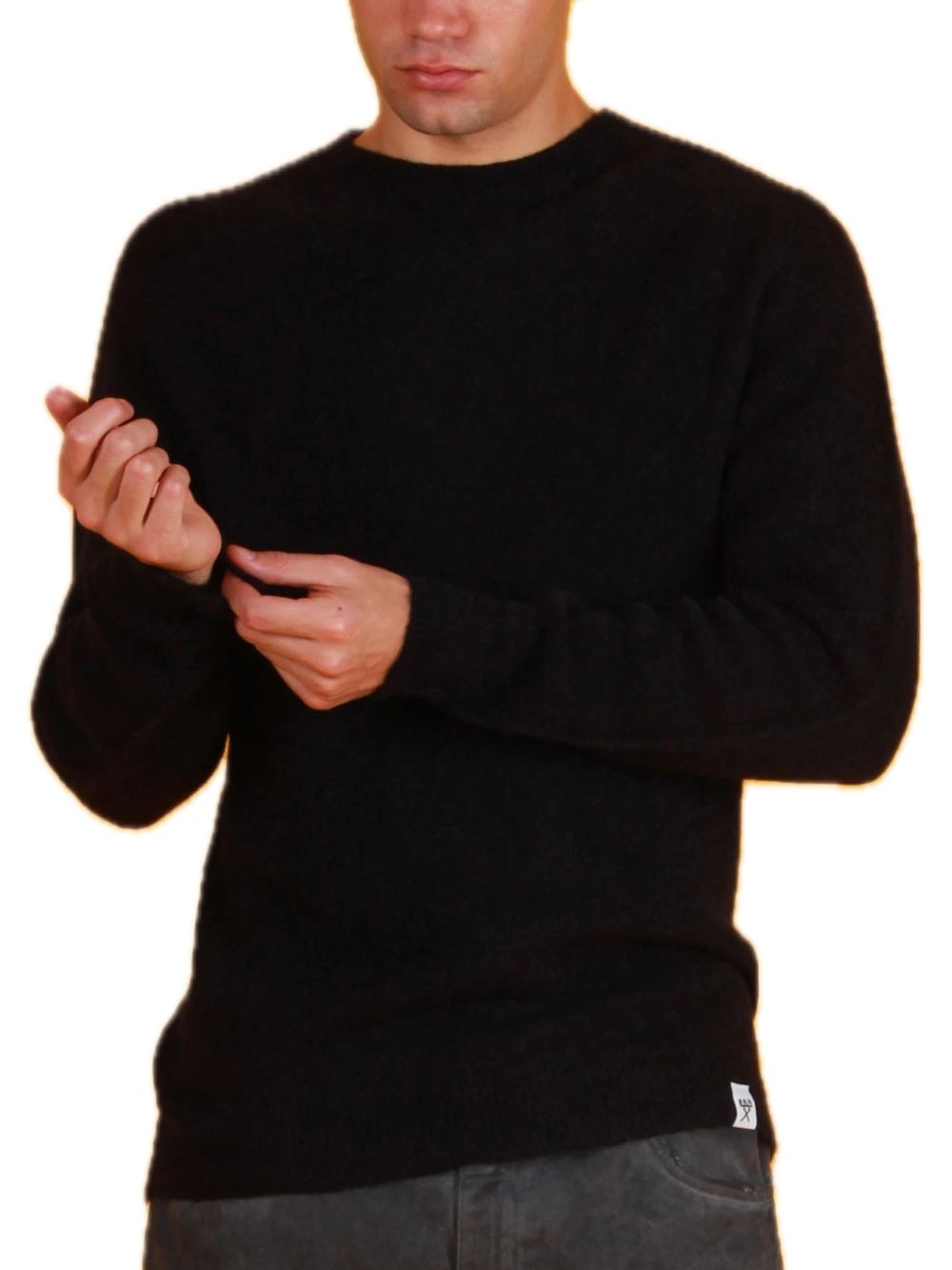 Full Crew Neck - Black — 1