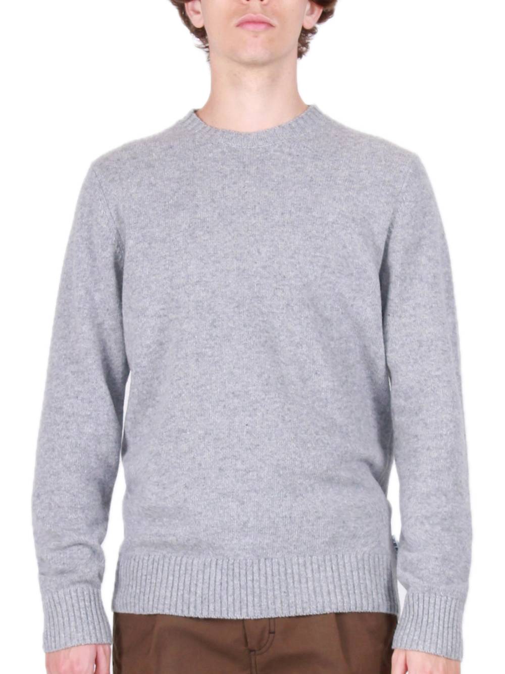 Lambswool Crew Neck - Ice — 1