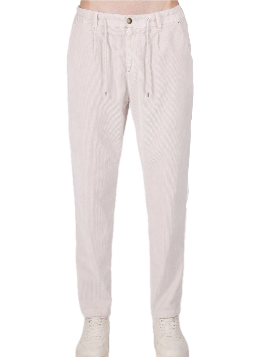 Pantalone Velluto - Panna