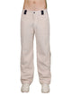 Wide Wale Corduroy Trousers - Cream