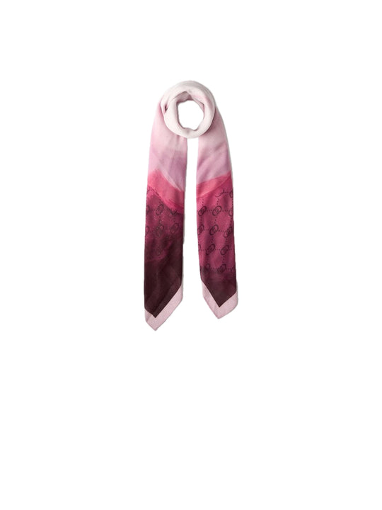 ECS Foulard Four Leaves - Red Aubergine