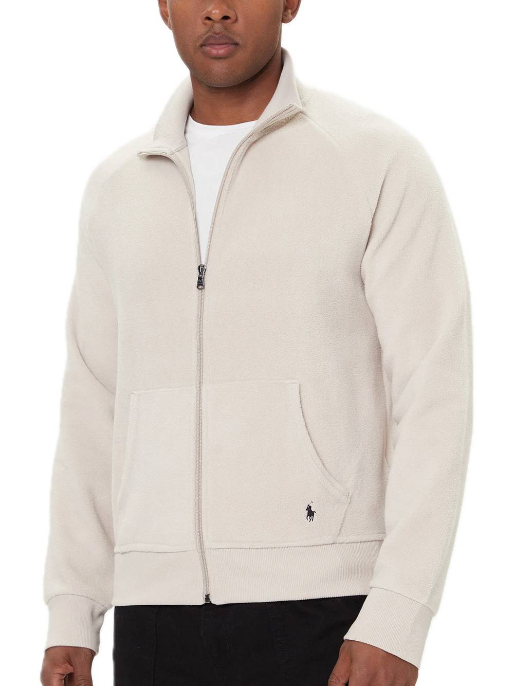 L/S Mock Neck Sleep Top Recycled - Khaki — 1