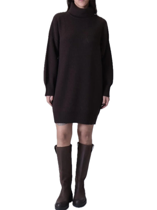 Abito Collo Alto - Moro