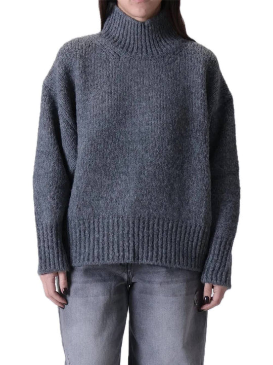 Knitwear Collo Alto - Grigio