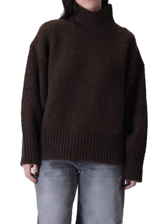 Knitwear Collo Alto - Moro
