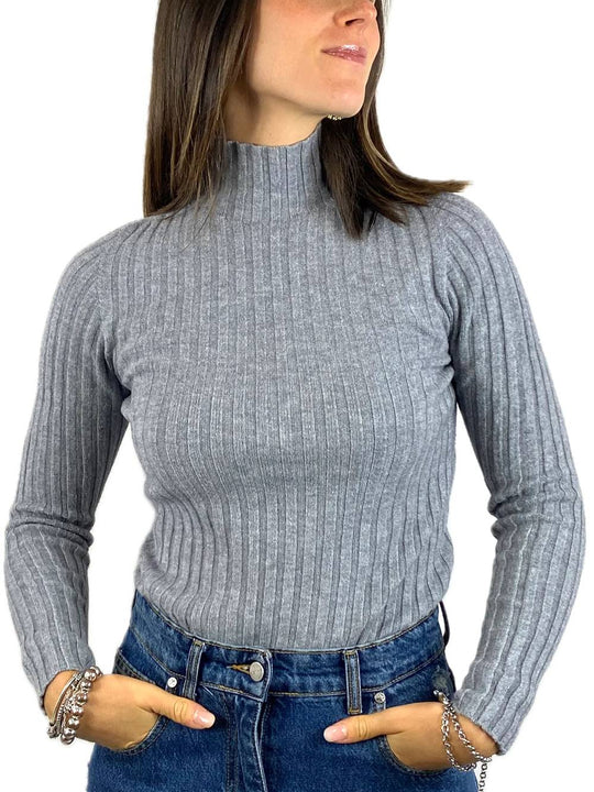 Maglia 50%vi 27%pl 23%pa - Grigio