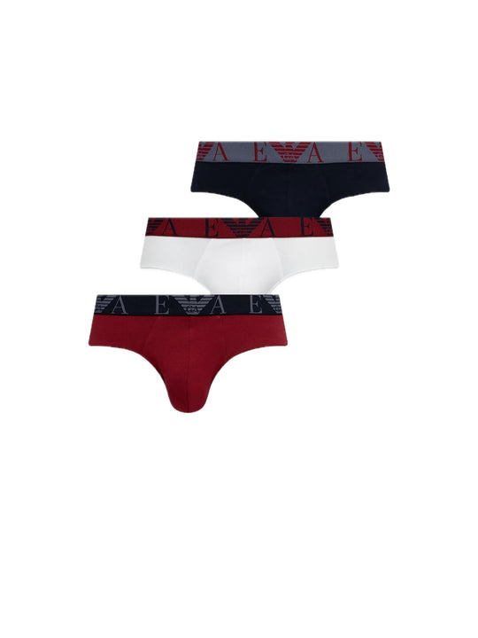 Emporio Armani 3 Pack Slip - Multicolor