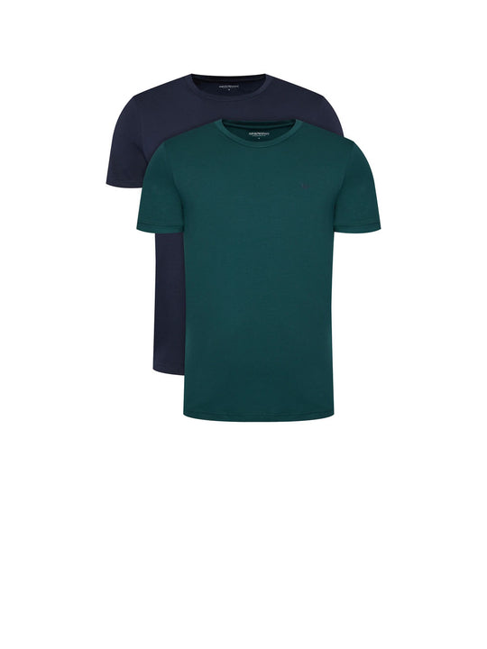 2 Pack T-Shirt - Armani Blu Pine