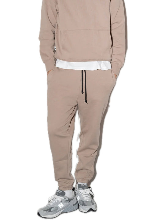 Pantalone in Felpa Comfort Fit - Hazelnut