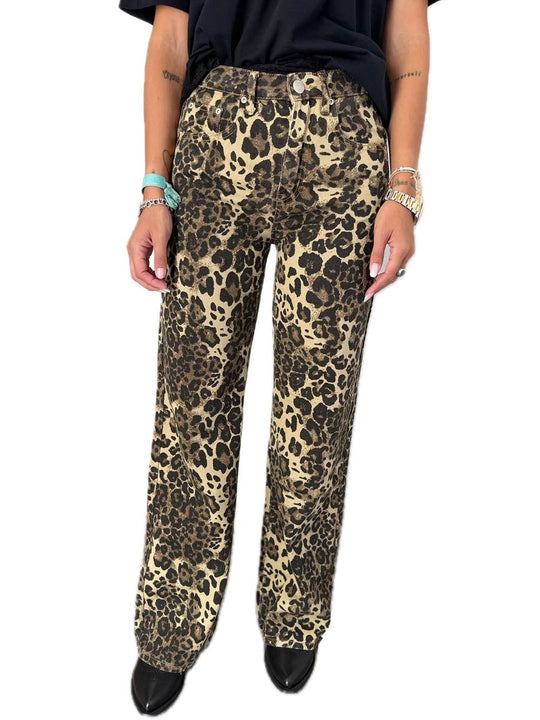 Ladies Jeans - Stop Leopard