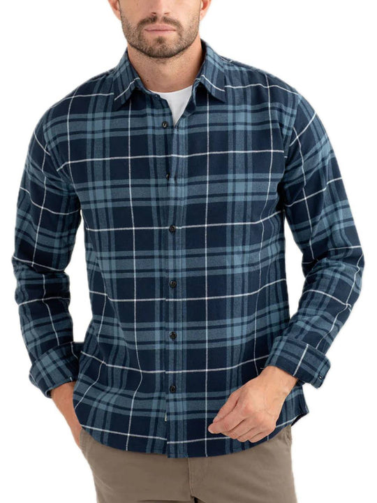 Camicia M/L Tintofilo - Blue