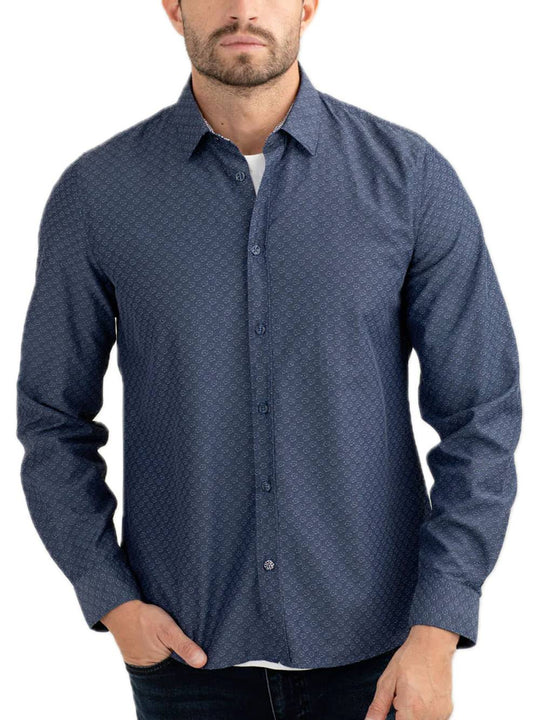 Camicia Manica Lunga Tintofilo - Blue