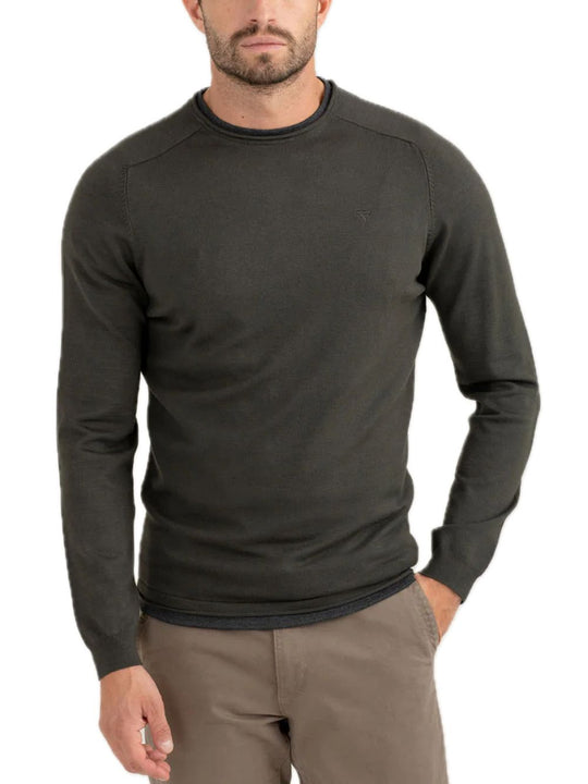 Maglia Manica Lunga Girocollo - Army