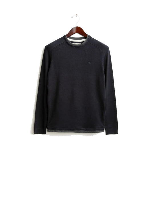 Maglia Manica Lunga Girocollo - Blue