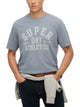Athletic Essential Tee - Fint Stone Blue Grey