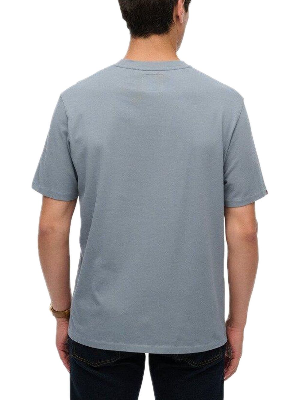 Athletic Essential Tee - Fint Stone Blue Grey — 2