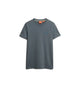 Essential Logo EMB Tee - Stormy Weather Blue
