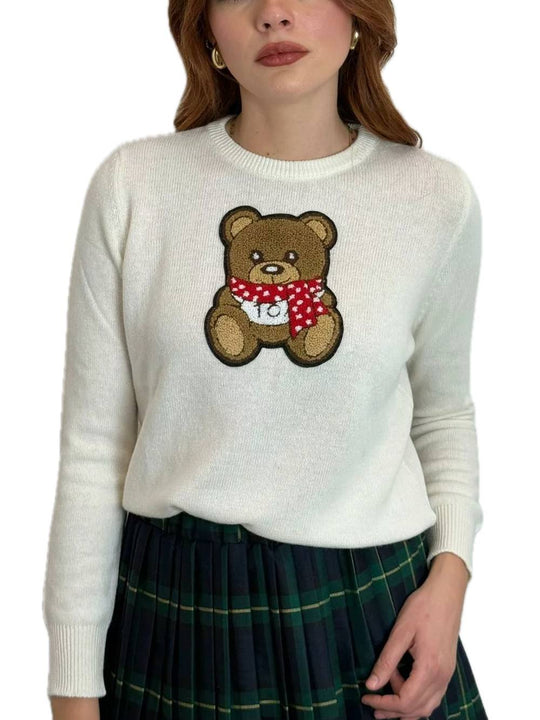 Knitwear Orso - Bianco