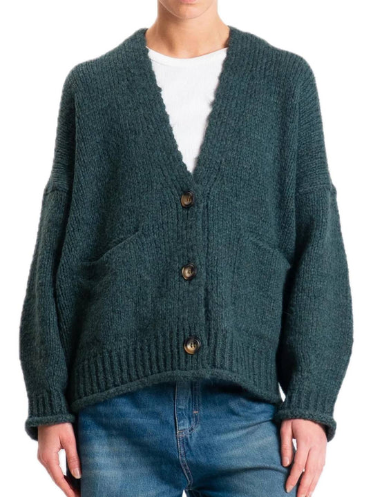 Knitwear Cardigan - Verde