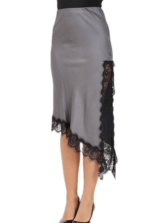 Gonna Raso Pizzo - Grigio