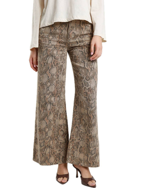 Pantalone Pitonato - Caffè