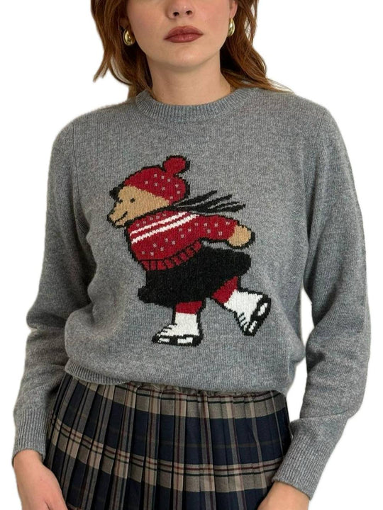 Knitwear Orso Pattini - Grigio