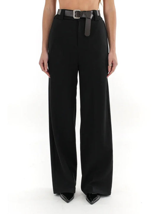 Pantalone Largo - Nero