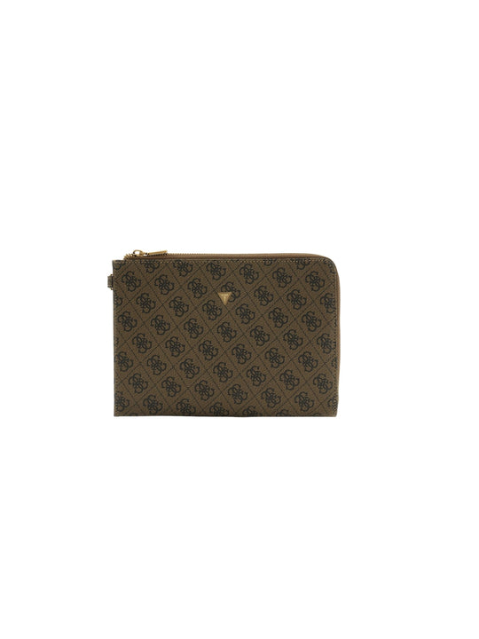 Milano Medium Clutch - Coffee