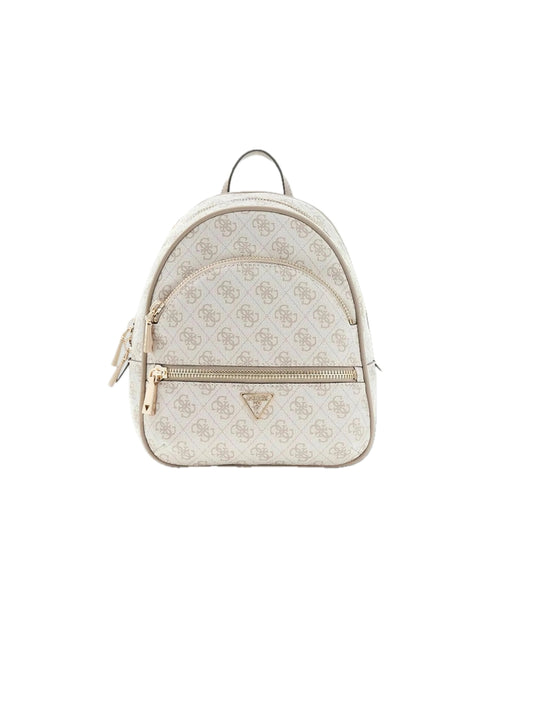 Manhattan II Backpack - Dark Taupe Logo
