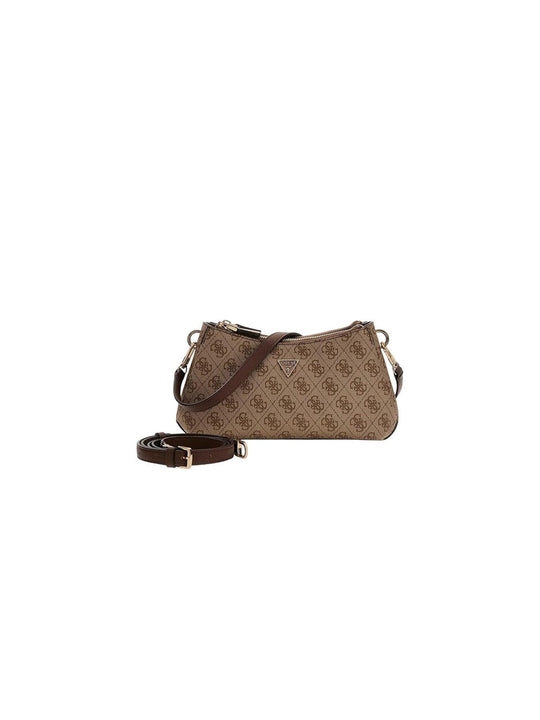 Noelle II 3 Comp Shldr Xbody - Latte Logo Brown