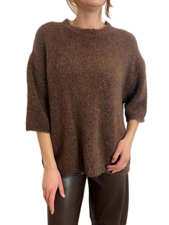 Maglia Girocollo M/Manica - Moro