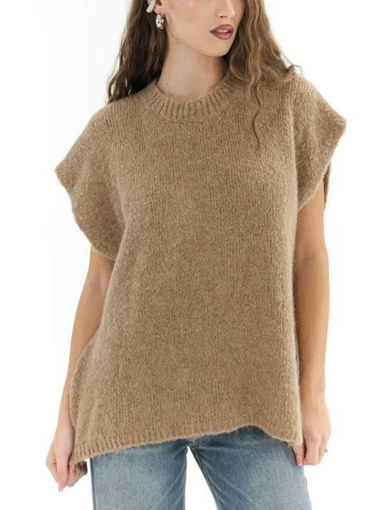 Gilet Over - Cammello