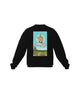 The Finger Crewneck Sweatshirt - Black