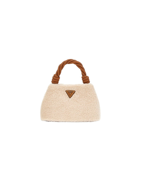 Shaida Top Handle Crossbody - Natural/Cognac