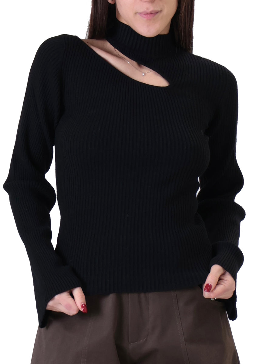 Knitwear Hole - Black