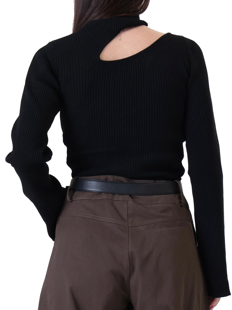 Knitwear Hole - Black — 2