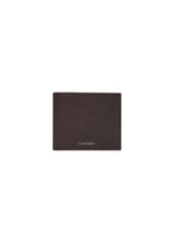 Foil Emboss Billfold Wallet with Coin Pocket - Yellow Gold