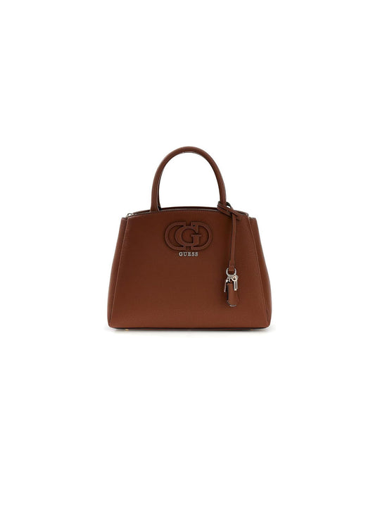 Isola 3 Comp Satchel - Cognac