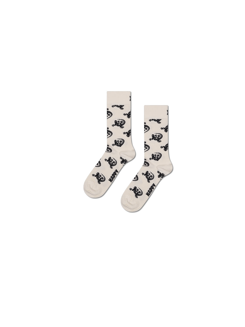 Lizard Sock - White — 1