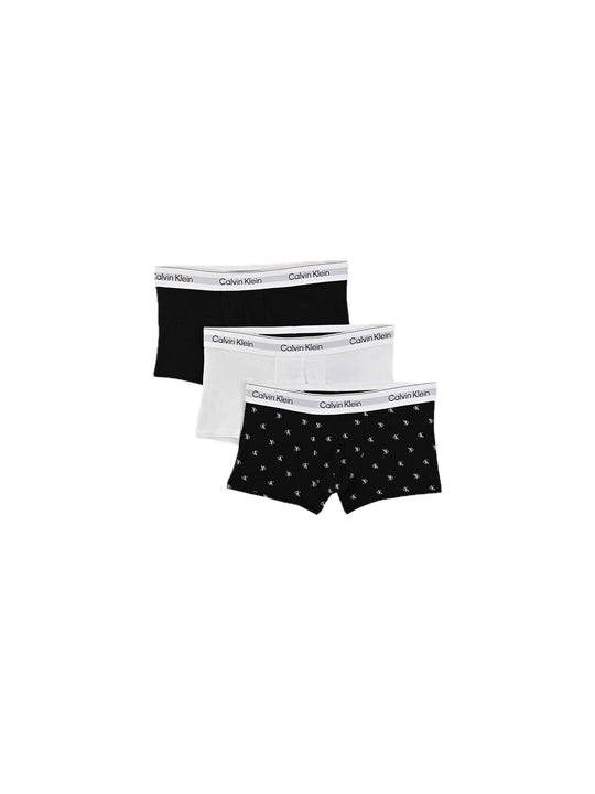 Low Rise Trunk 3Pk - Black Diamond Logo