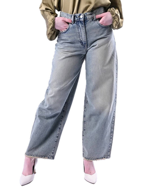 Pantalone Bella - Denim Blu Delavato