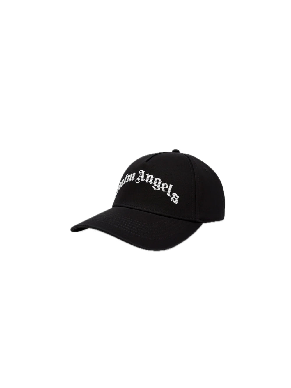 Curved Logo Cap - Black — 1