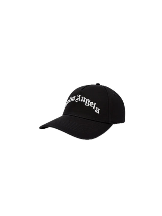 Curved Logo Cap - Black