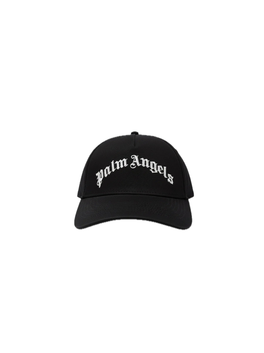 Curved Logo Cap - Black — 2