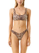 Leo Touch Bikini Top