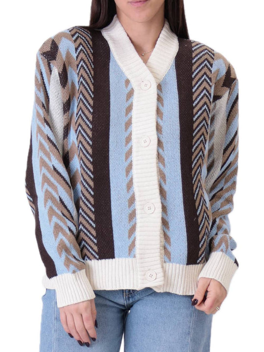 Cardigan Spalline Jacquard