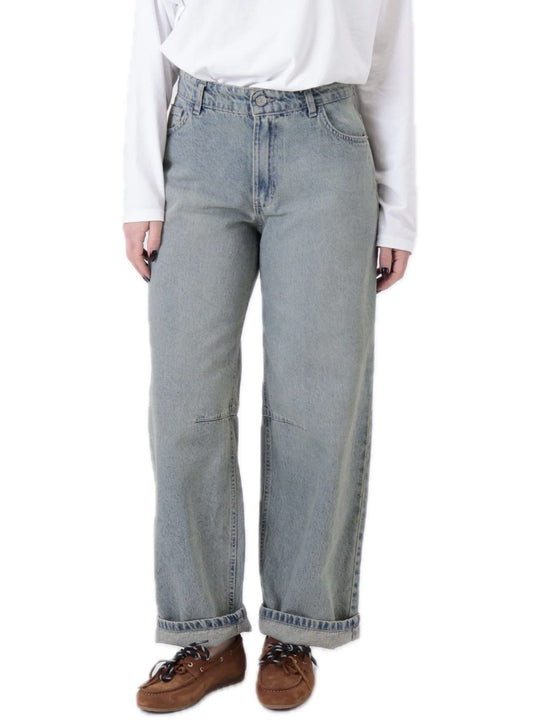 Pantalone Jeans Carrot Modello Judo - Denim Chiaro