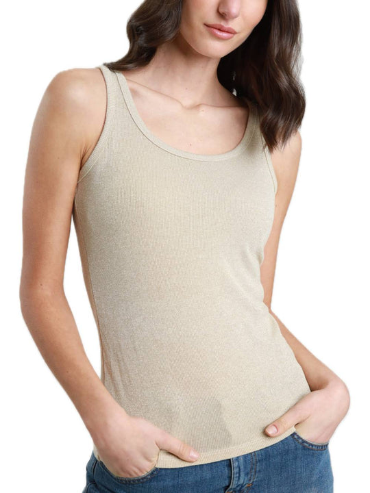 Canotta Lurex - Oro