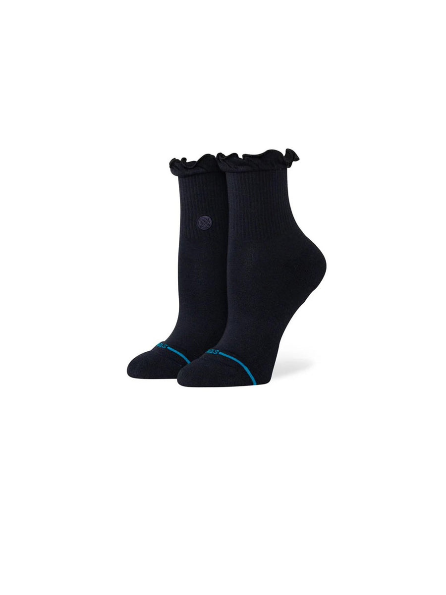 Ruffle Icon Quarter - Black